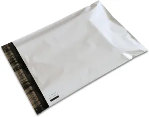 10 x 13 Inch Poly Mailers Envelopes Waterproof Shipping Bags with Self-Seal Adhesive Non-Padded Packing Bag Matte White (10" x 13", 300)