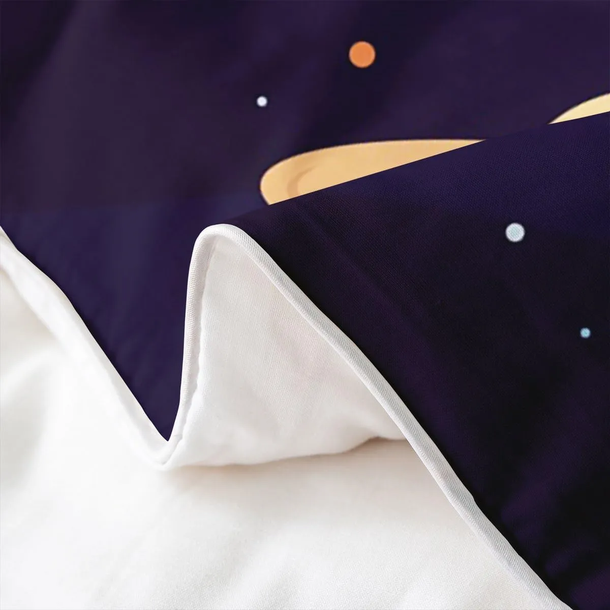 100% Cotton Planets Of Solar System Duvet Cover Queen Mercury Earth Mars Neptune Saturn Jupiter Comforter Cover for Kids Teens Universe Space Bedding Set Galaxy Starry Sky Quilt Cover Soft Comfy