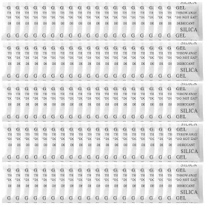 100PCS 5 Gram Premium Silica Gel Packets, Desiccant Packs for Storage, Moisture Absorbers, Humidity Dry Bags, Rechargeable Transparent Silicone Dessicants Dehumidifier for Electronics, Shoes, Jewelry