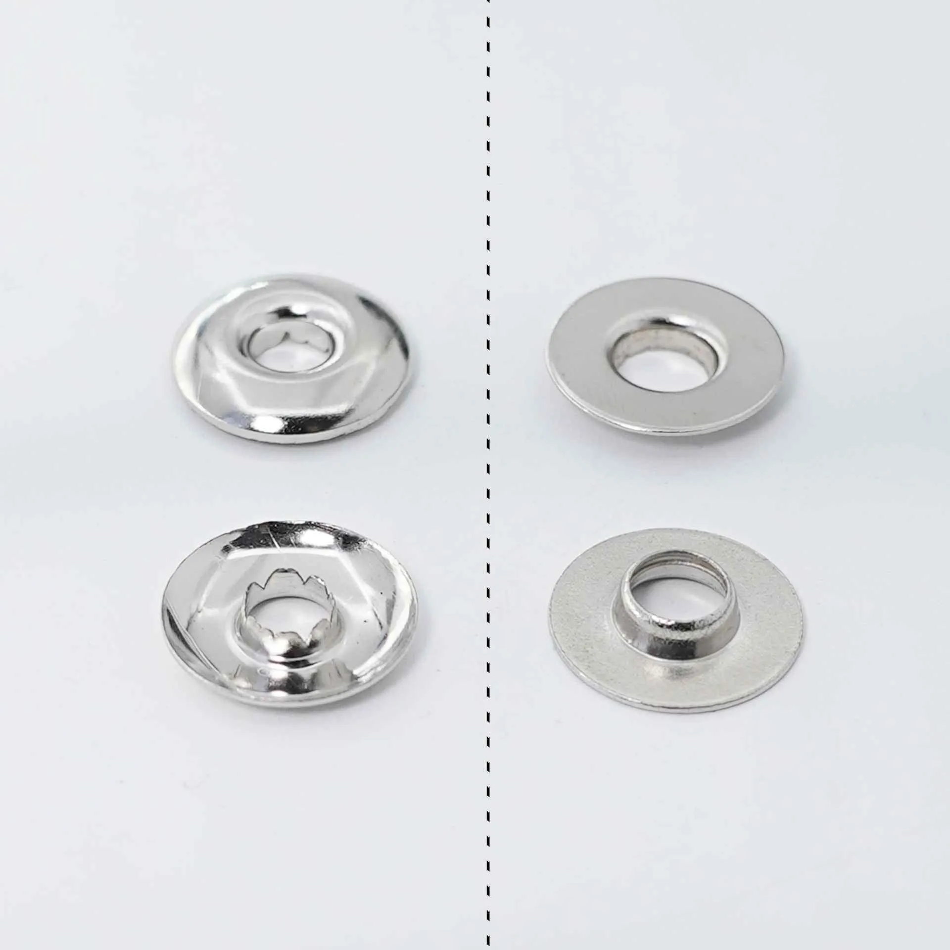 17mm Heavy-Duty Magnetic Snaps Eyelet Closure for Bags Clothing 20pcs