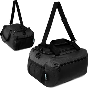 18” Bulk Duffle Bags Wholesale for Homeless, Sports, and Duffle Bags for Travel in Black Only