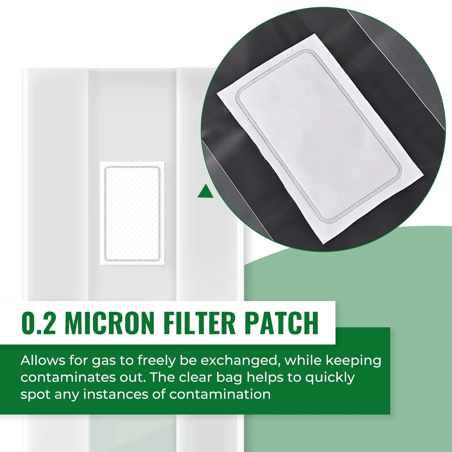 20 Packs 6 Mil Mushroom Grow Bags with Self Healing Injection Port, Thick Spawn Bags 5.5" X 9.8" X 25.6" with 0.2 Micron Filter Breathable Autoclavable Durable Tear-Resistant