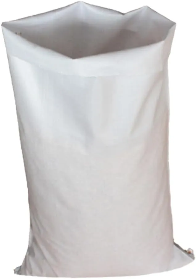 20pcs Polywoven Sack Gunny Bags Snakeskin Bag for Flour Packaging Moving