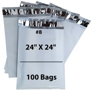 24X24 Inches Poly Mailers Value Plus LDPE #8 Shipping Envelopes