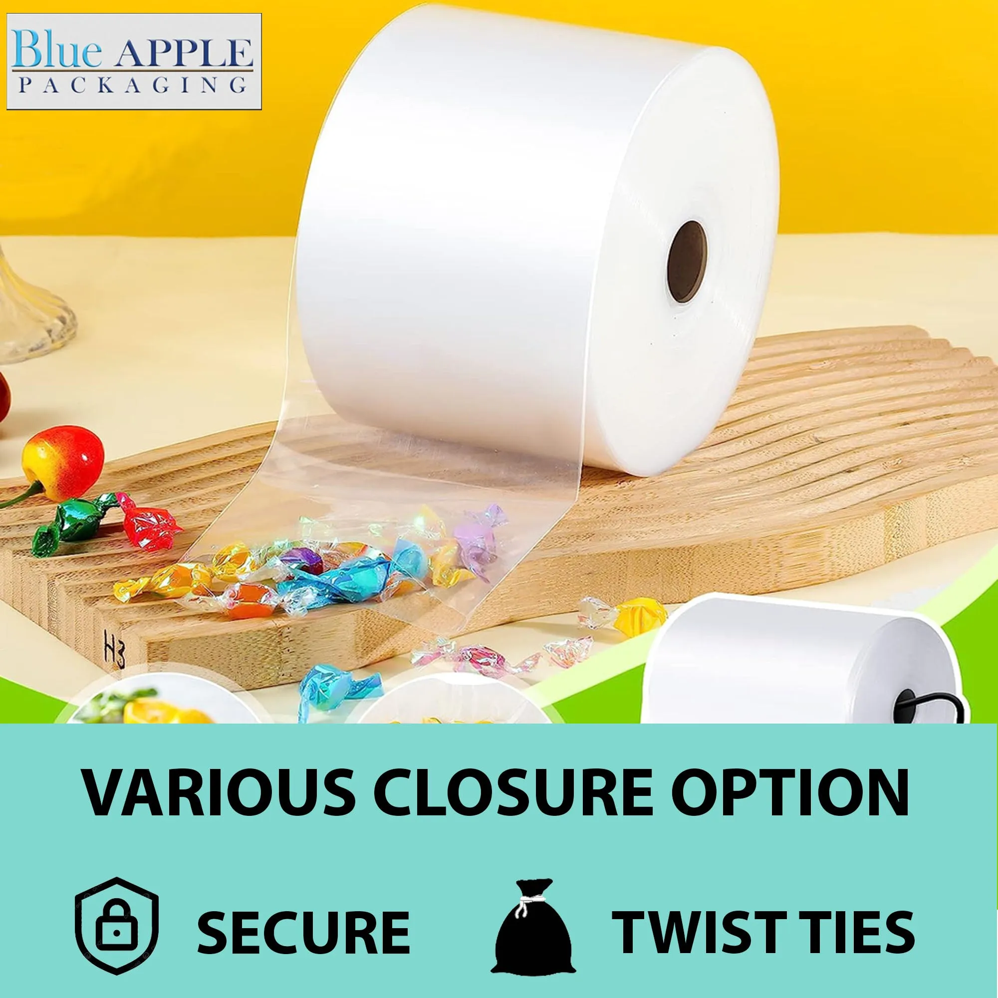 3 inch x 725ft Poly Tubing Roll 6 Mil LDPE Low Density