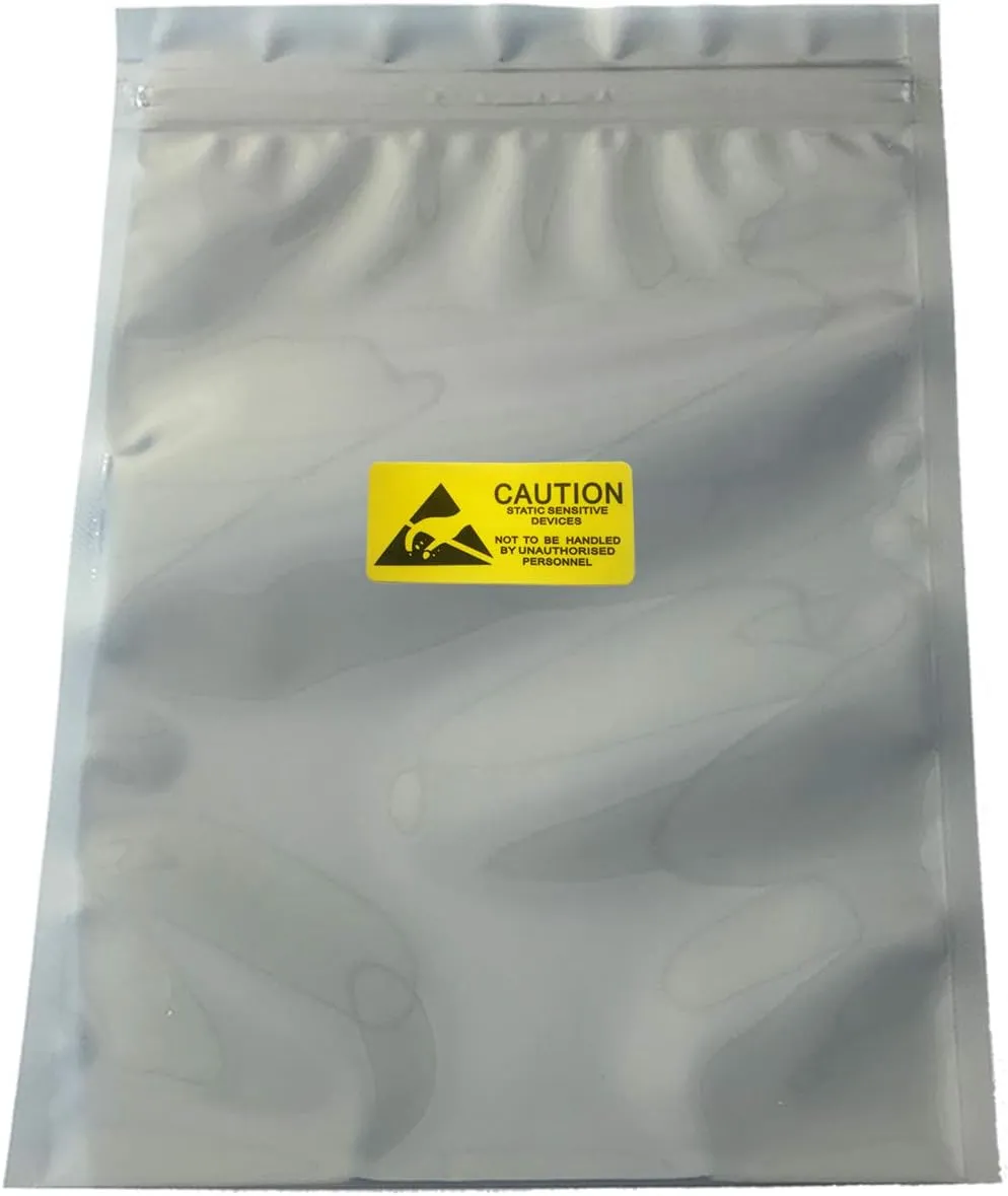 30pcs Anti Static Resealable Large Size Bags 11x13in/28x33cm ESD Bag for Motherboard HDD and Electronic Device,Antistatic Bags for Graphics Card (30pcs 11x13/28x33cm)