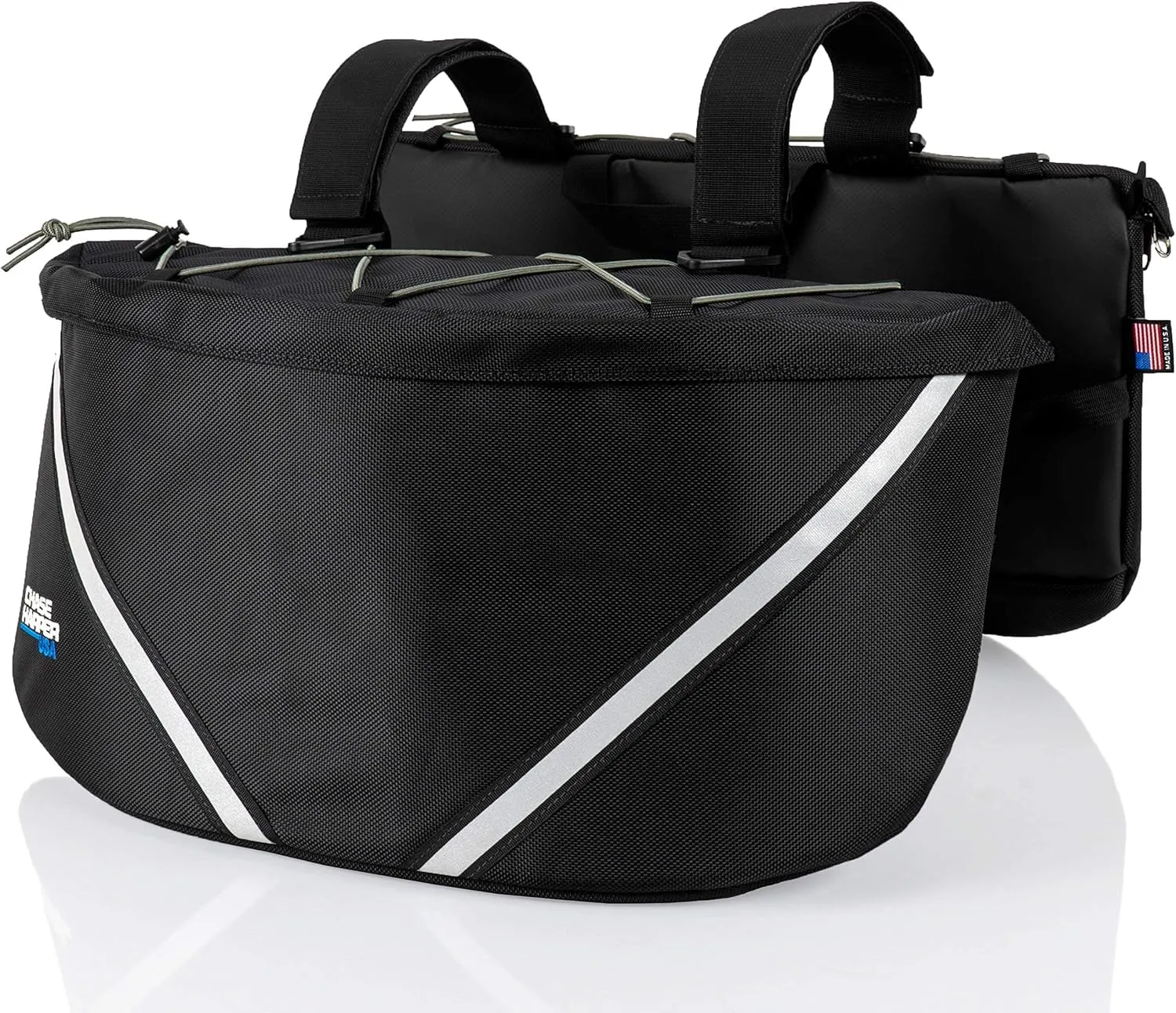 3600 Dual Sport Saddlebags - 2020 Model - Water-Resistant, Industrial Grade Ballistic Nylon w/Thermoplastic Insert, Anti-Scratch Material on Inward Facing Wall