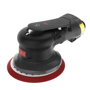 3M Random Orbital Sander, Xtract Pneumatic 88960, 6 in, Self-Generated Vacuum, 3/8 in Orbit, Ergonomic and Lightweight ROS, 209W Motor, Dust Extraction