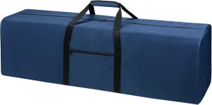 48 Inch Travel Duffle Bag Extra Large Sport Equipment Duffel Bags with 2-way Lockable Zippers (Blue)