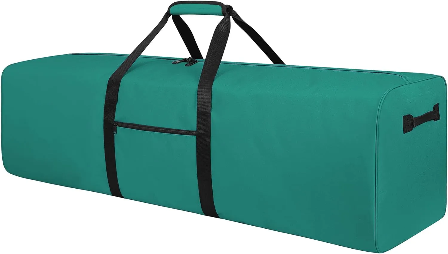 48 Inch Travel Duffle Bag Extra Large Sport Equipment Duffel Bags with 2-way Lockable Zippers (Green)