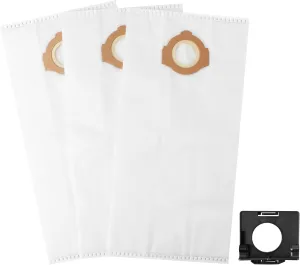 49-90-2016 Fleece Dust Bags for Milwau-kee 0960-20 M12 FUEL 1.6 Gallon Wet/Dry Vacuum &0970-20 M18 FUEL PACKOUT 2.5 Gallon Wet/Dry Vacuum|for Milwau-kee Vacuum Accessories