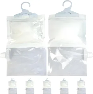 (5 Pack) Reusable Dehumidifier Bags, Moisture Absorbers,Desiccant Dehumidifier, Closet Dehumidifier, Calcium Chloride Replaceable (Dehumidifier Bags 5 pcs   5 packs of desiccant)