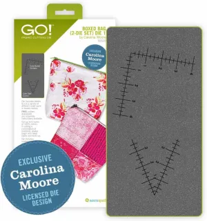 Accuquilt GO! Boxed Bag 2-Die Set by Carolina Moore