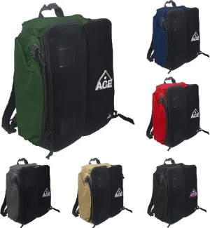 ACE PRO Cornhole Backpack with ACE Patch - Holds Up to Six Cornhole Bag Sets (Up to 24 Bags)