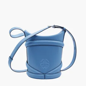 Alexander McQueen Blue Bag - Elegant Italian Craftsmanship for Versatile Style