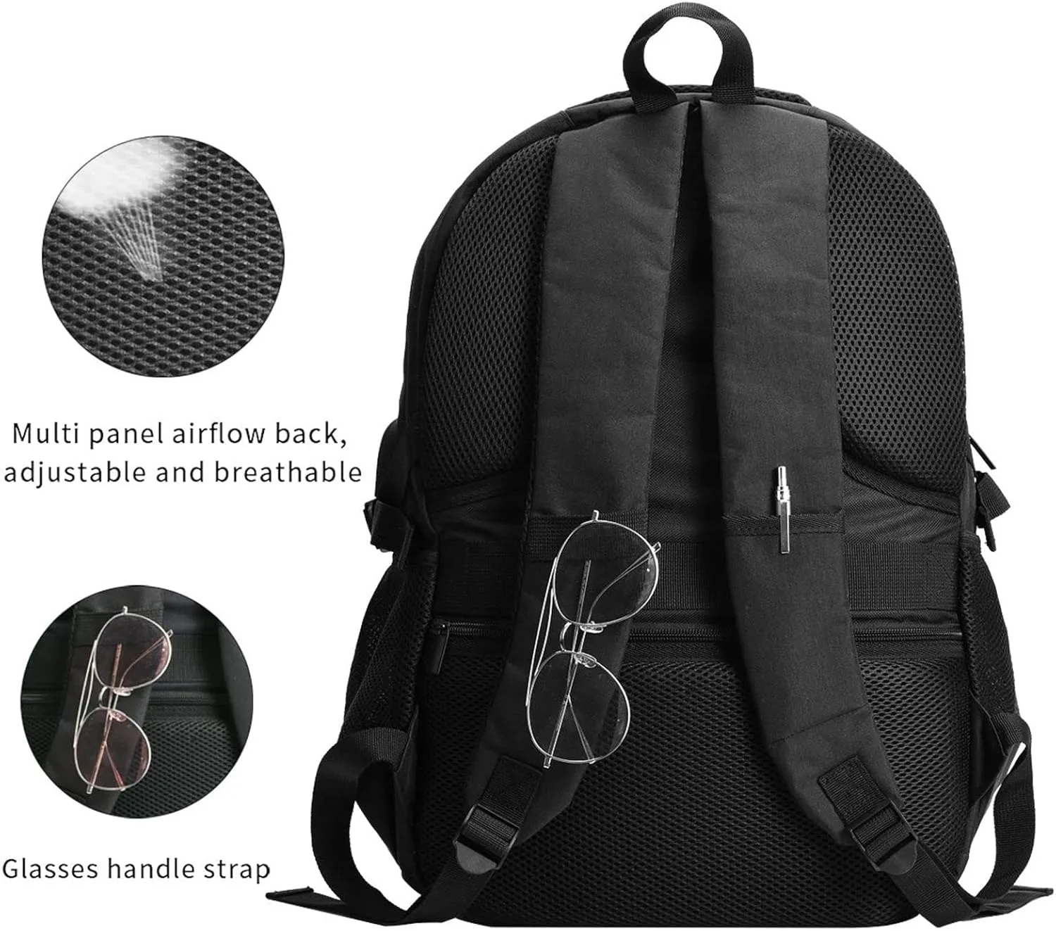 American Cuba Flag Cuban Roots Travel Backpacks Casual Backpack Large Capacity Laptop Rucksack Luggage Daypacks with USB Charging Port Multi-Pockets Bags for Hiking
