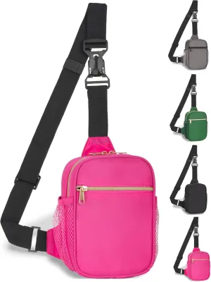 Anti Theft Crossbody Bags for Women & Men Sling Bag with RFID Blocking Travel Crossbody Bags for Women Crossbody Purse