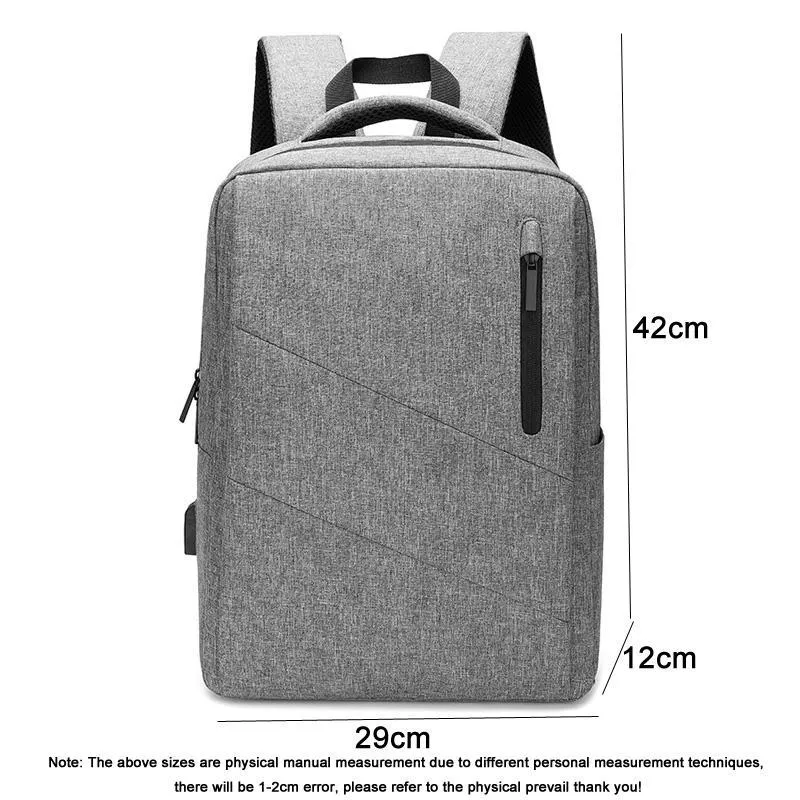 Anti Theft Usb Backpack For Business & School