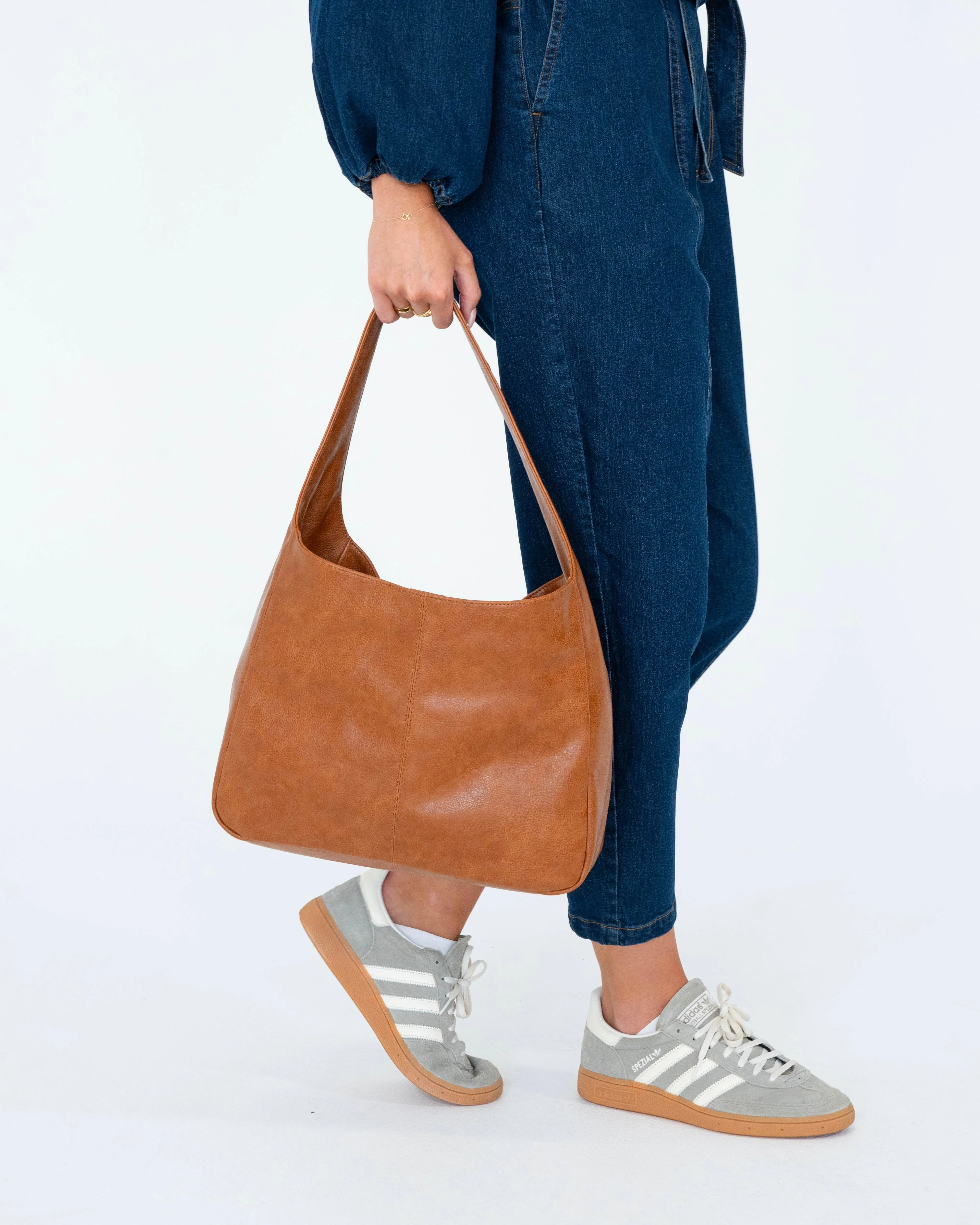 Arcadia Tote (Tan Pebble)