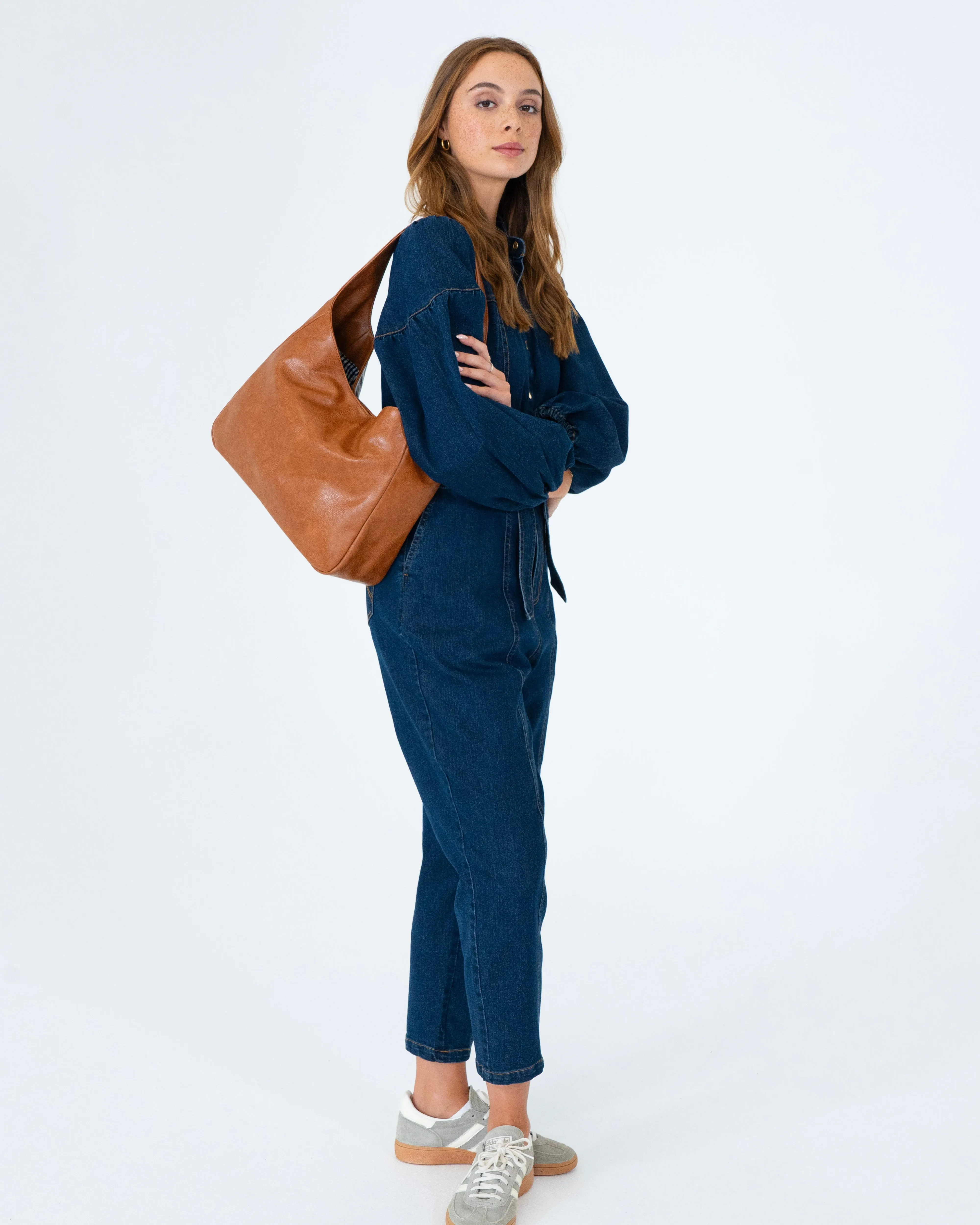 Arcadia Tote (Tan Pebble)