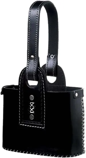 Argentinian Mate Bag Santafesina Model for Vacuum Bottle and Mate | Handmade Leather Handbag