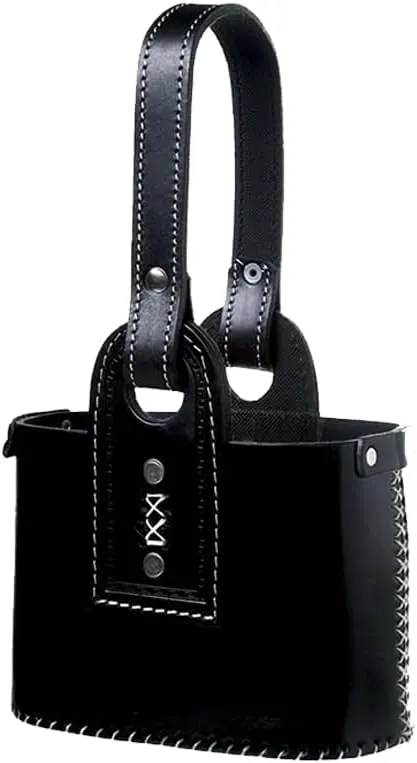 Argentinian Mate Bag Santafesina Model for Vacuum Bottle and Mate | Handmade Leather Handbag