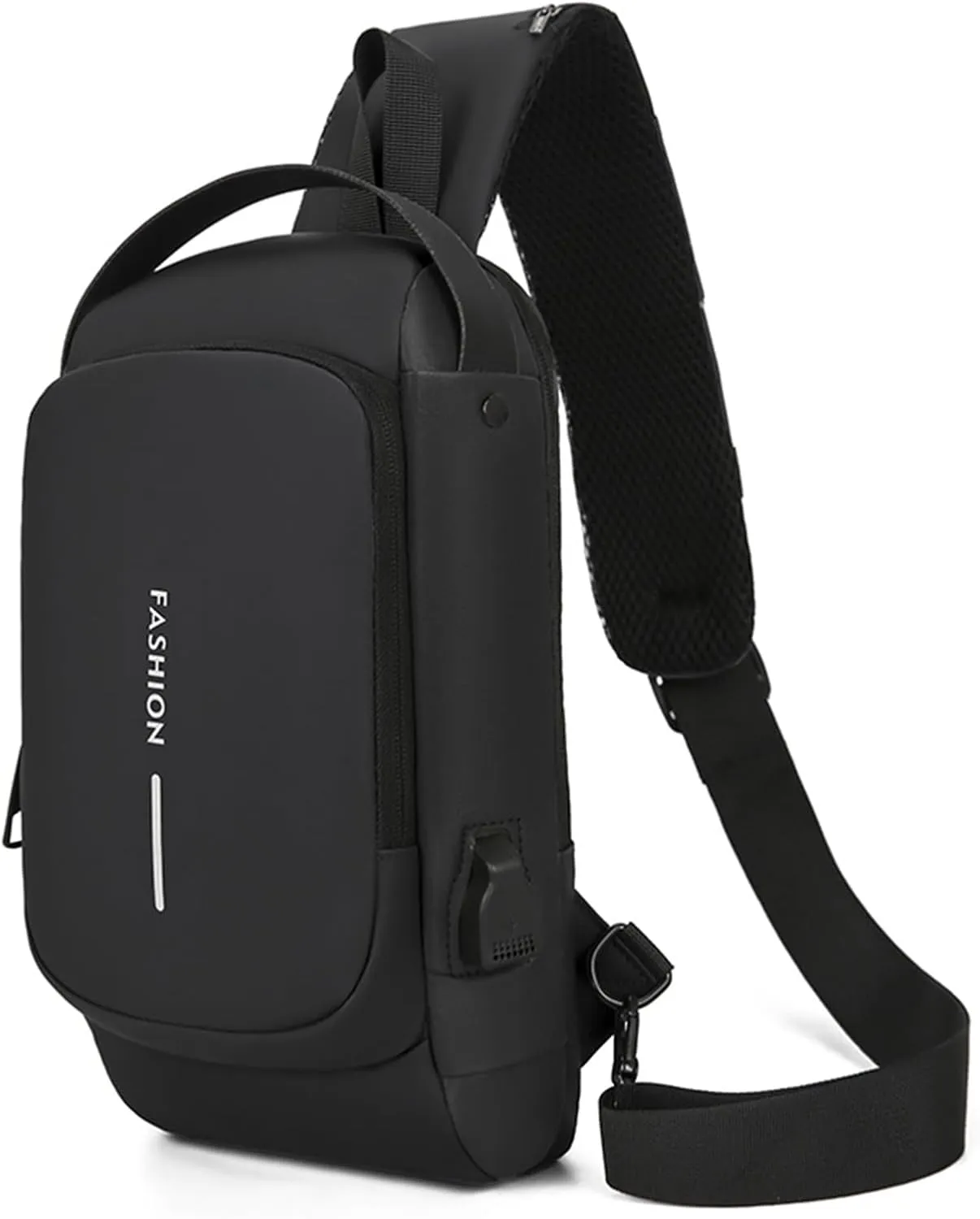 Auricz Bag, Auricz Sling Bag, Leyweio bag, New Carbon Fiber Streamline Anti-Theft Sling Bags, Waterproof Chest bags