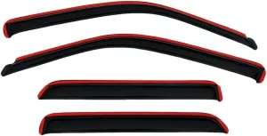 Auto Ventshade [AVS] In-Channel Rain Guards for 1996 - 2002 Toyota 4Runner | Window Vent Visors, 4 pcs. - Smoke | 194751