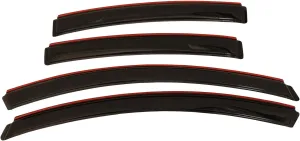 Auto Ventshade [AVS] In-Channel Rain Guards for 2011 - 2017 Buick Regal Sedan | Window Vent Visors, 4 pcs. - Smoke | 194275