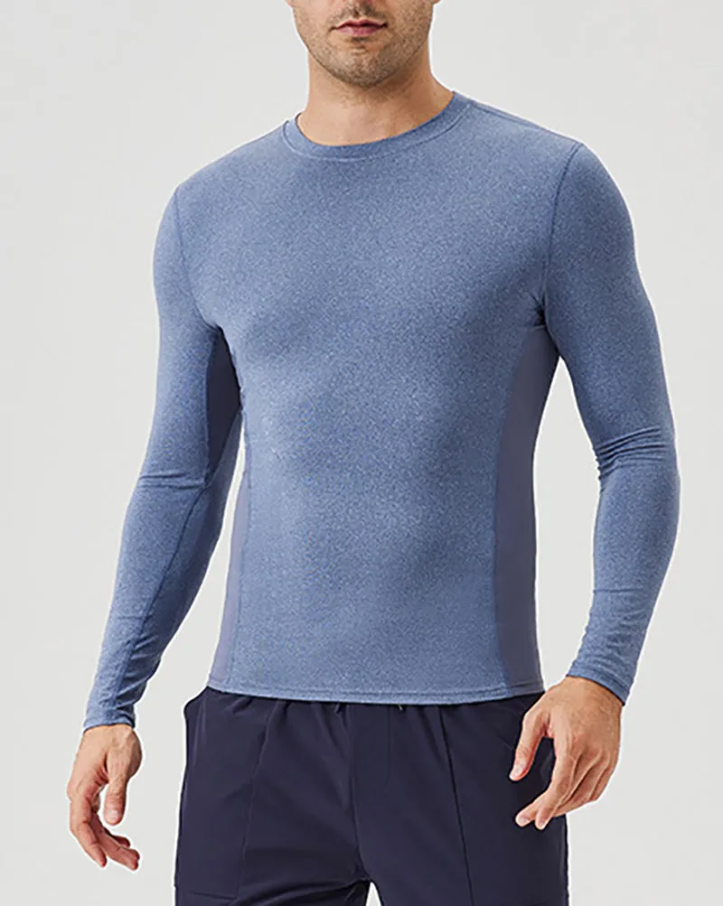 Autumn Men's Long Sleeve Running T-shirt S-2XL