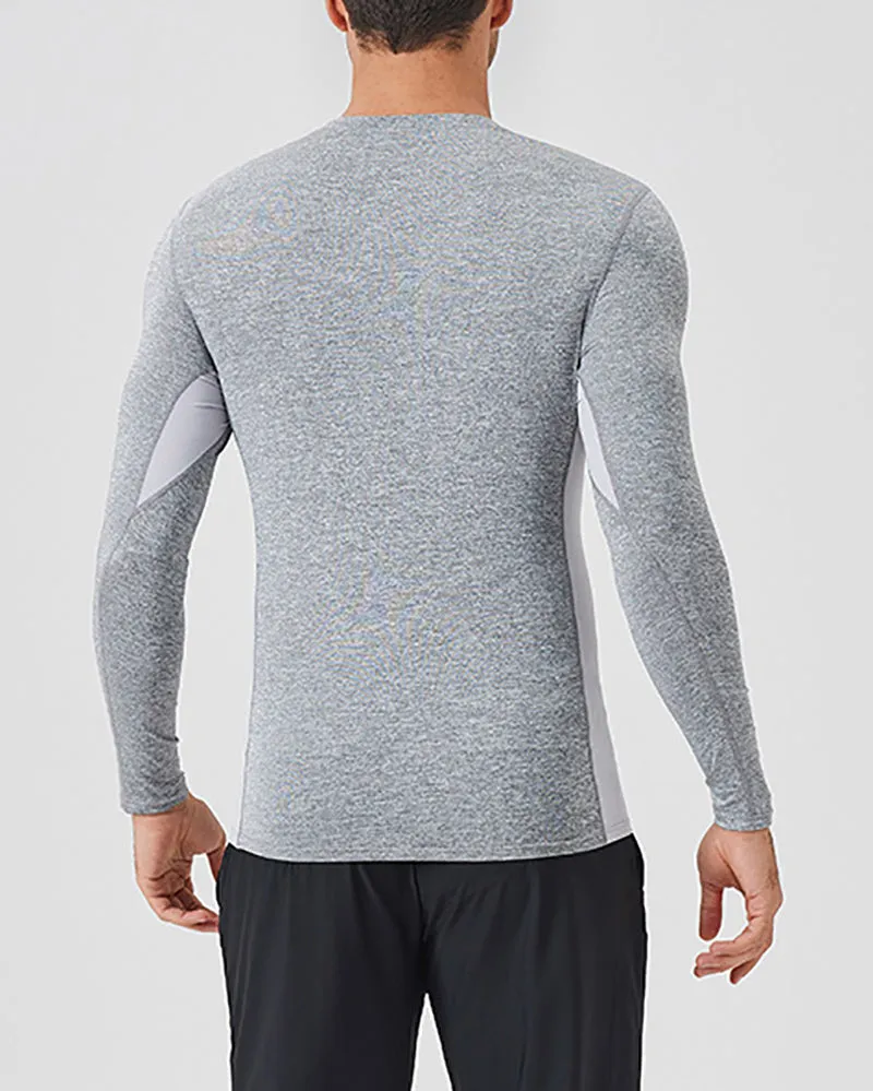 Autumn Men's Long Sleeve Running T-shirt S-2XL