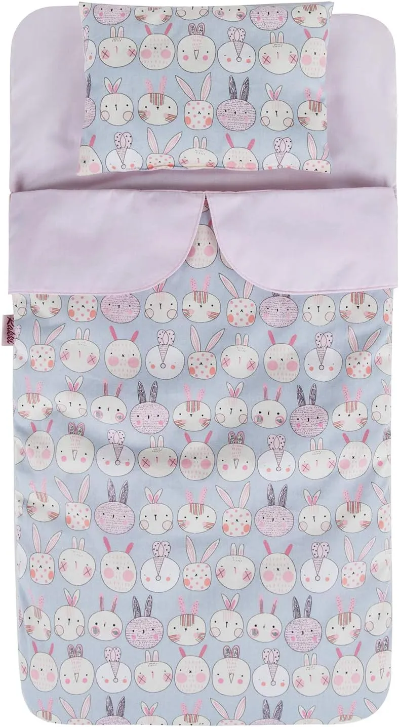 Baby Doll Sleeping Bag Dolls Sweet Dream Bags Rabbit Cartoon Sleepover Bag with Side Zipper 002