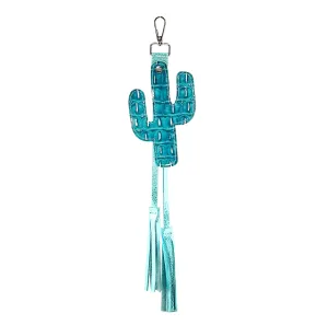 Bag Charm - All Embossed w/ Tropical Croc