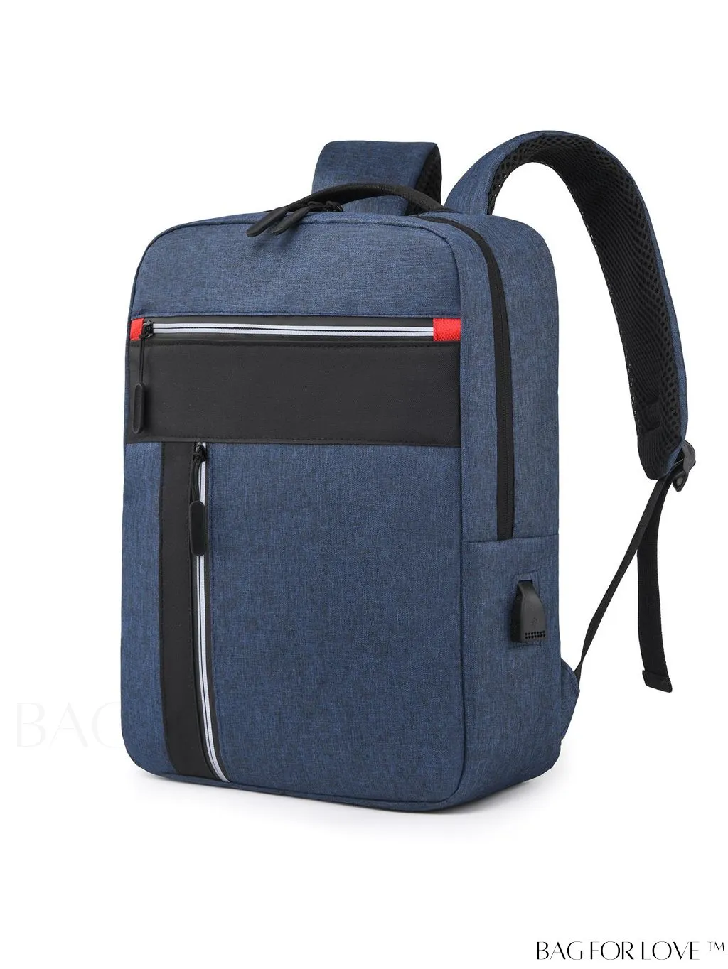 BagForLove - Business-Style Laptop Bag with USB Charging Port (1pc)