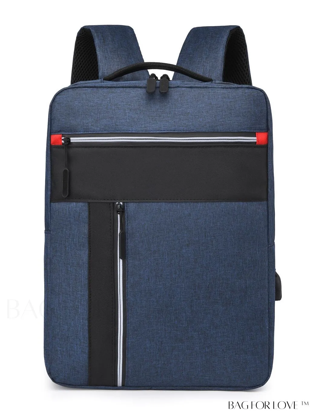 BagForLove - Business-Style Laptop Bag with USB Charging Port (1pc)
