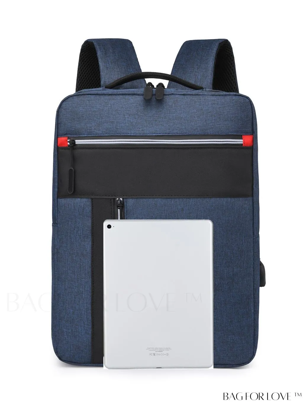 BagForLove - Business-Style Laptop Bag with USB Charging Port (1pc)
