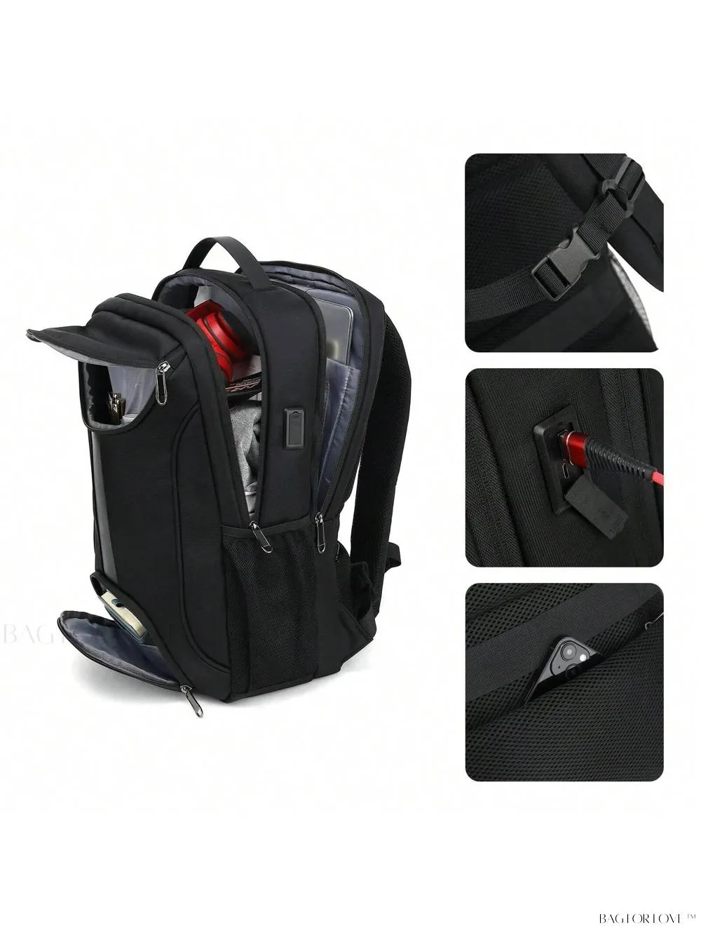 BagForLove - Durable Luggage Bag with USB Charging Port