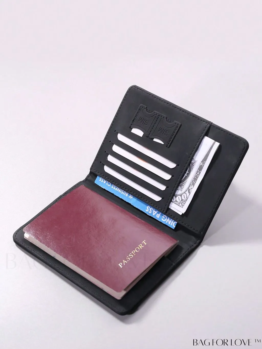 BagForLove - Multi-Functional RFID Passport Holder for Secure Travel
