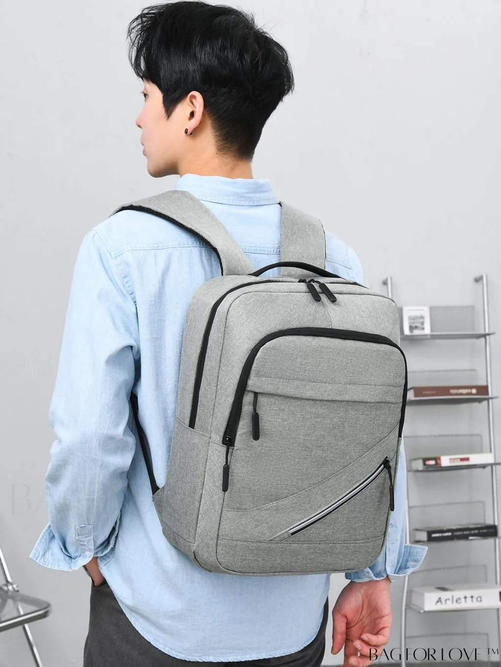 BagForLove - Professional Business Laptop Bag with USB Charging Port