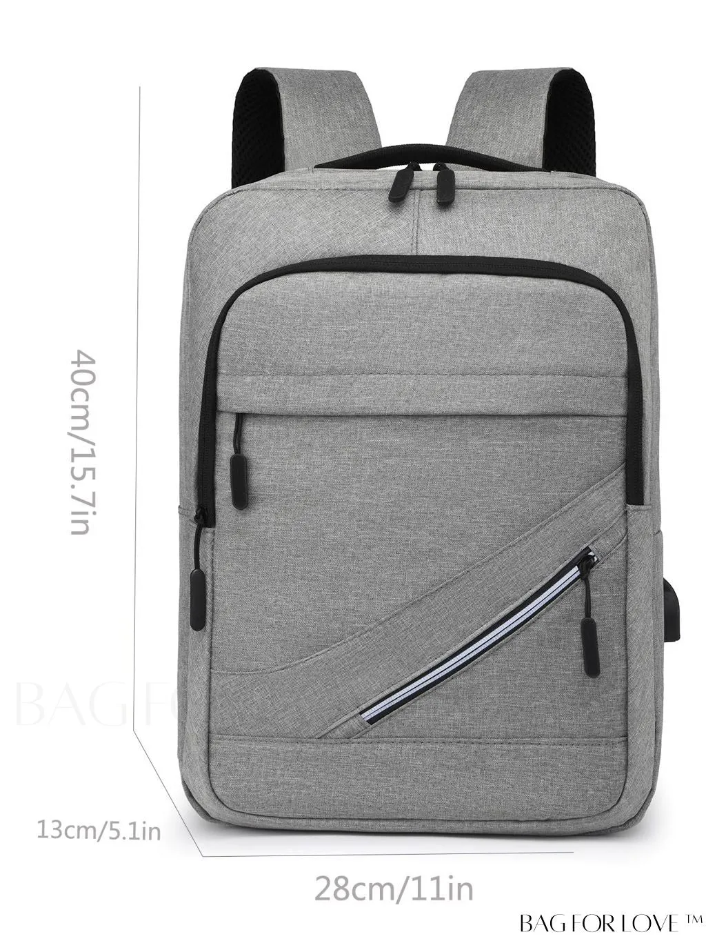BagForLove - Professional Business Laptop Bag with USB Charging Port