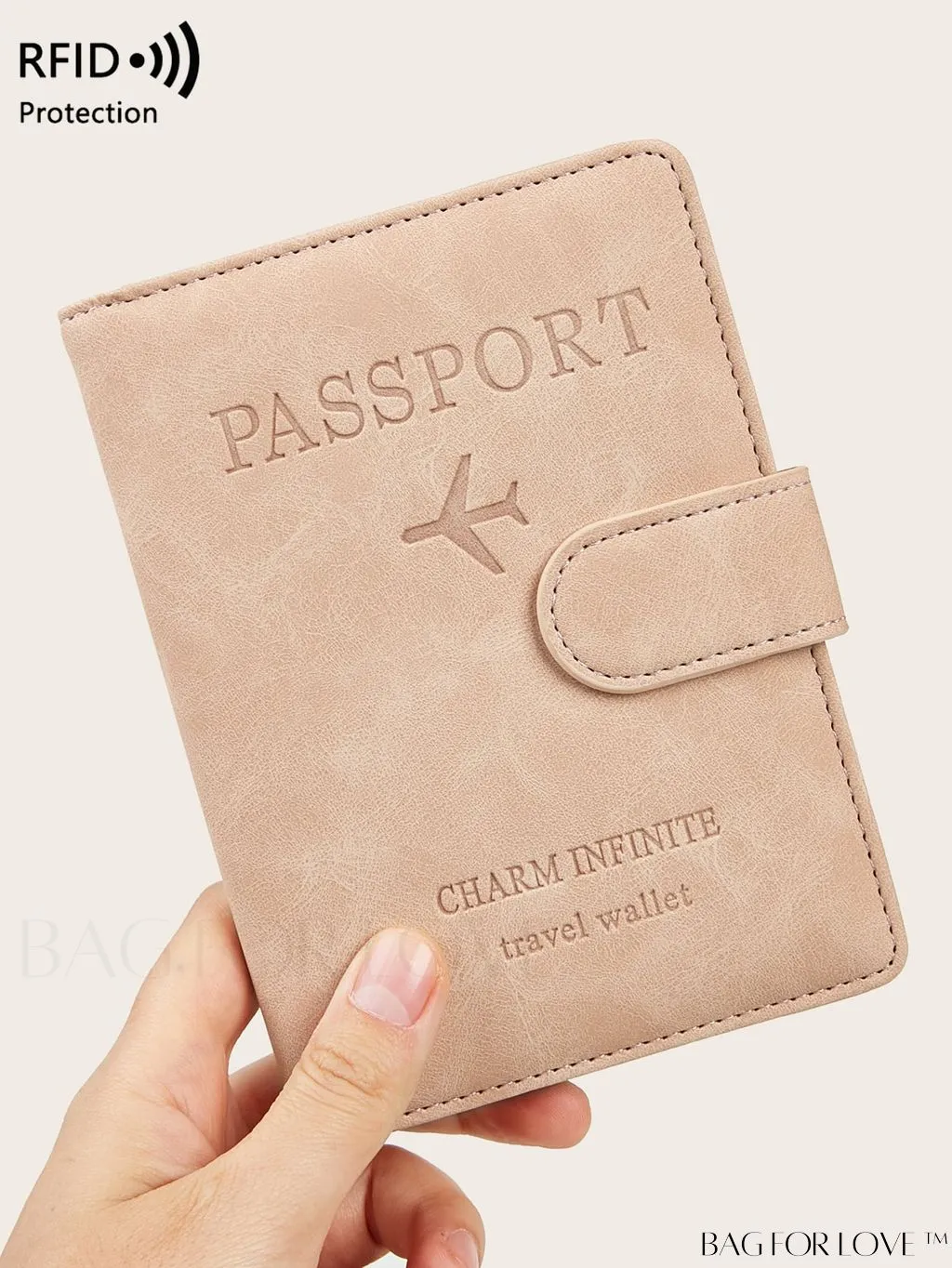 BagForLove - Secure RFID Passport Wallet: Travel in Style with RFID Protection