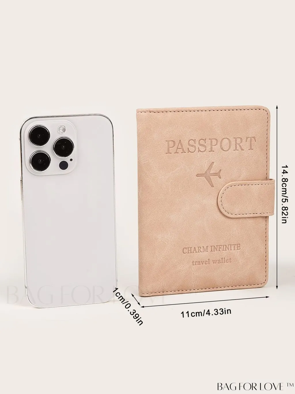 BagForLove - Secure RFID Passport Wallet: Travel in Style with RFID Protection