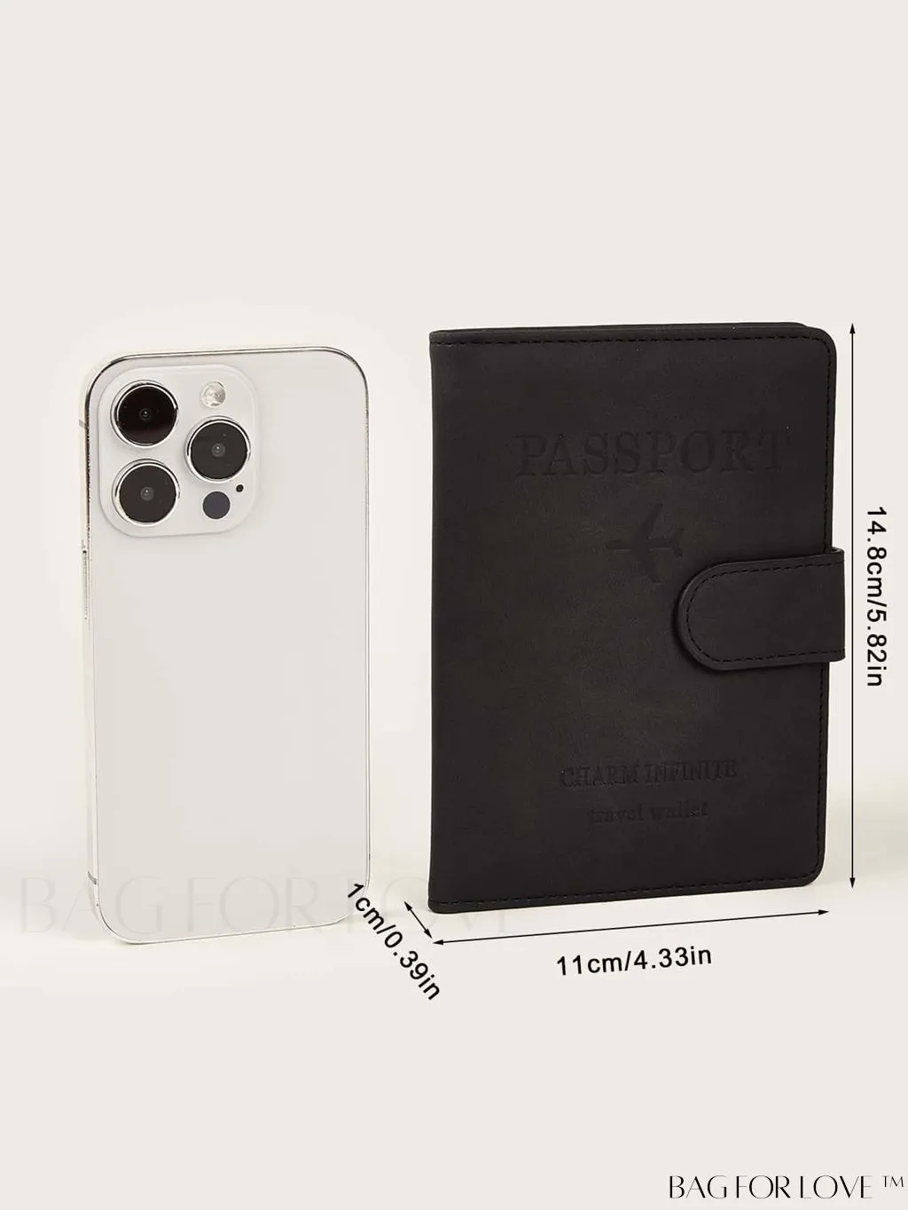 BagForLove - Secure RFID Passport Wallet: Travel in Style with RFID Protection