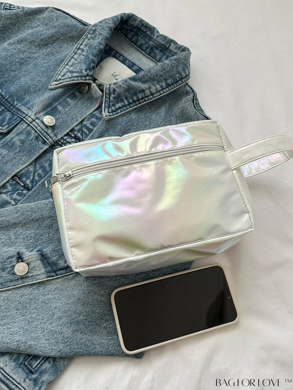 BagForLove - Sleek and Shiny Metallic Clutch