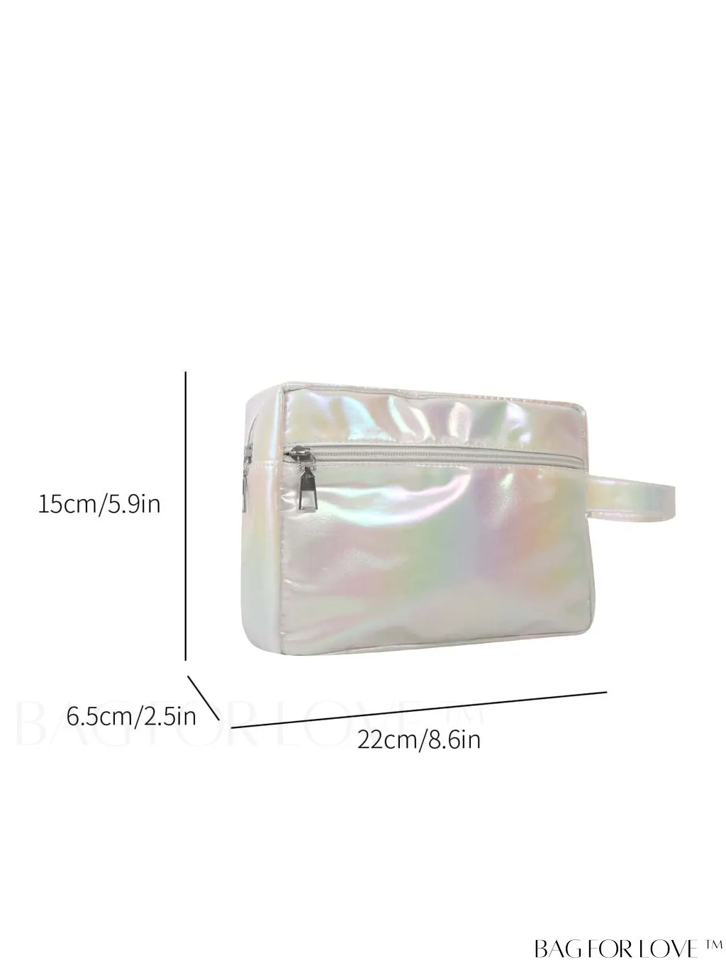 BagForLove - Sleek and Shiny Metallic Clutch