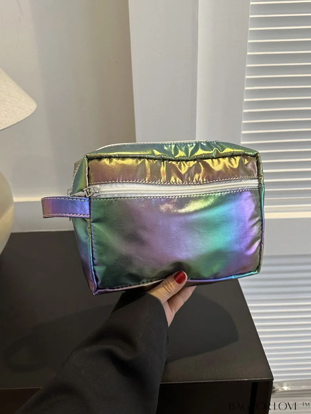 BagForLove - Sleek and Shiny Metallic Clutch