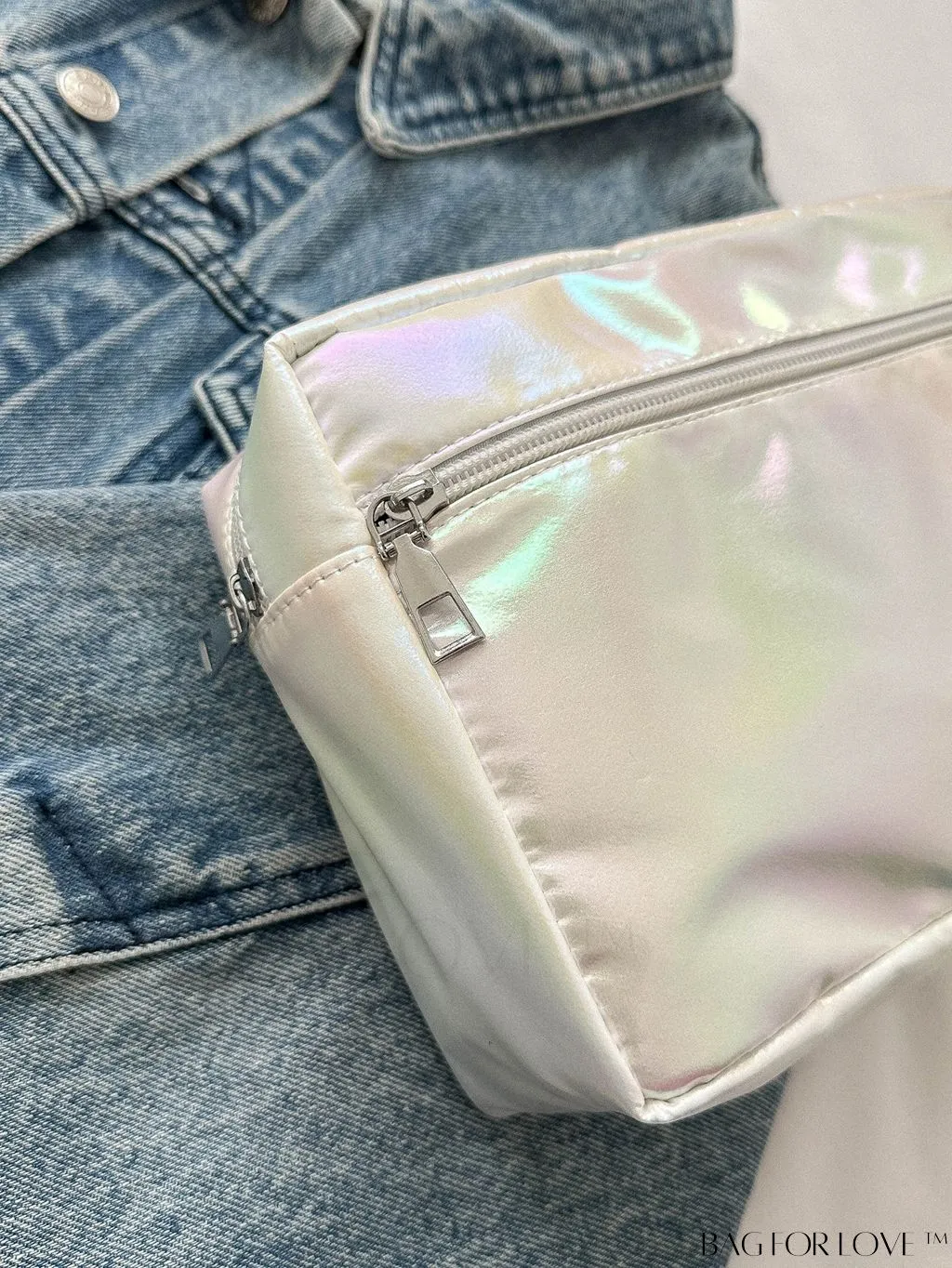 BagForLove - Sleek and Shiny Metallic Clutch