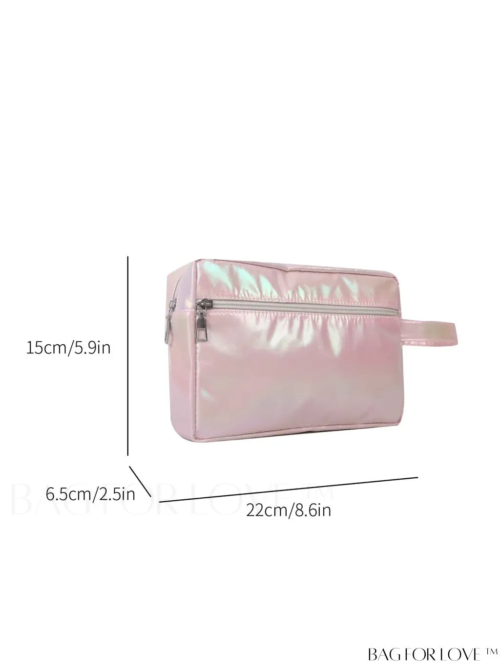 BagForLove - Sleek and Shiny Metallic Clutch