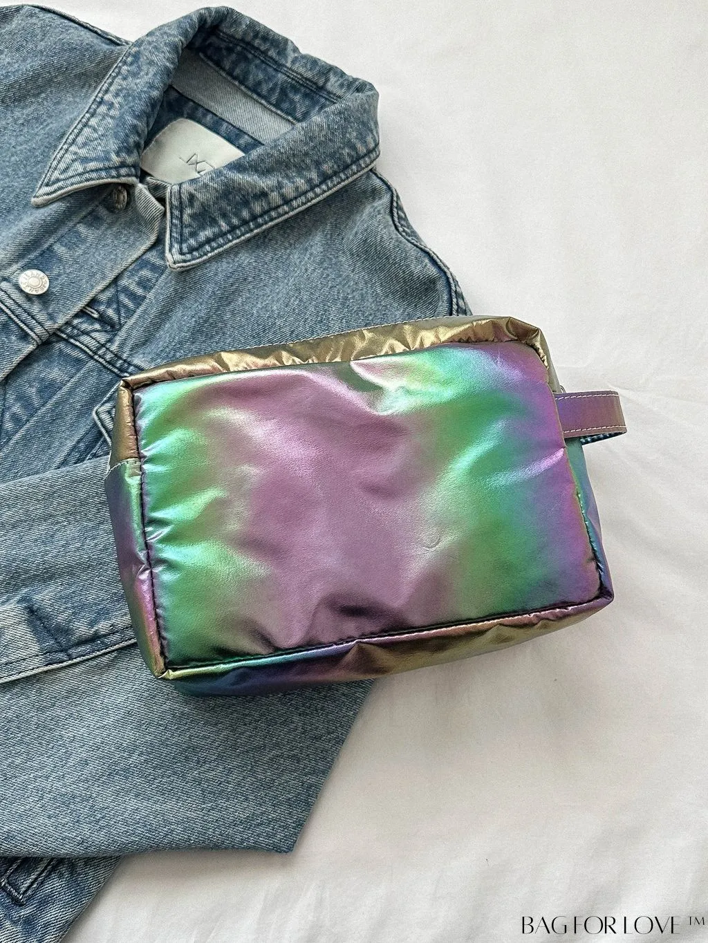 BagForLove - Sleek and Shiny Metallic Clutch