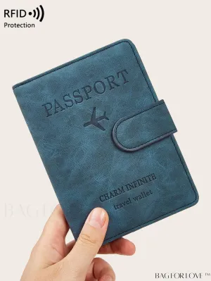 BagForLove - Travel Passport Wallet with RFID Blocking for Secure Protection